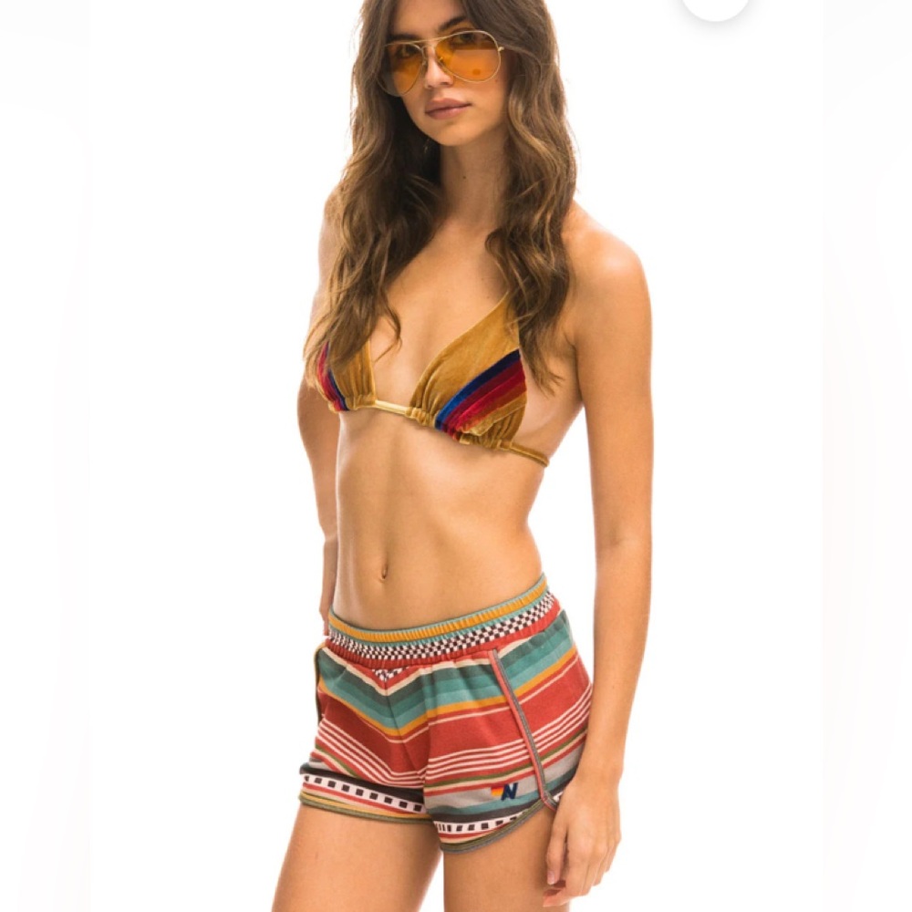 Aviator Nation Serape Jogger Shorts